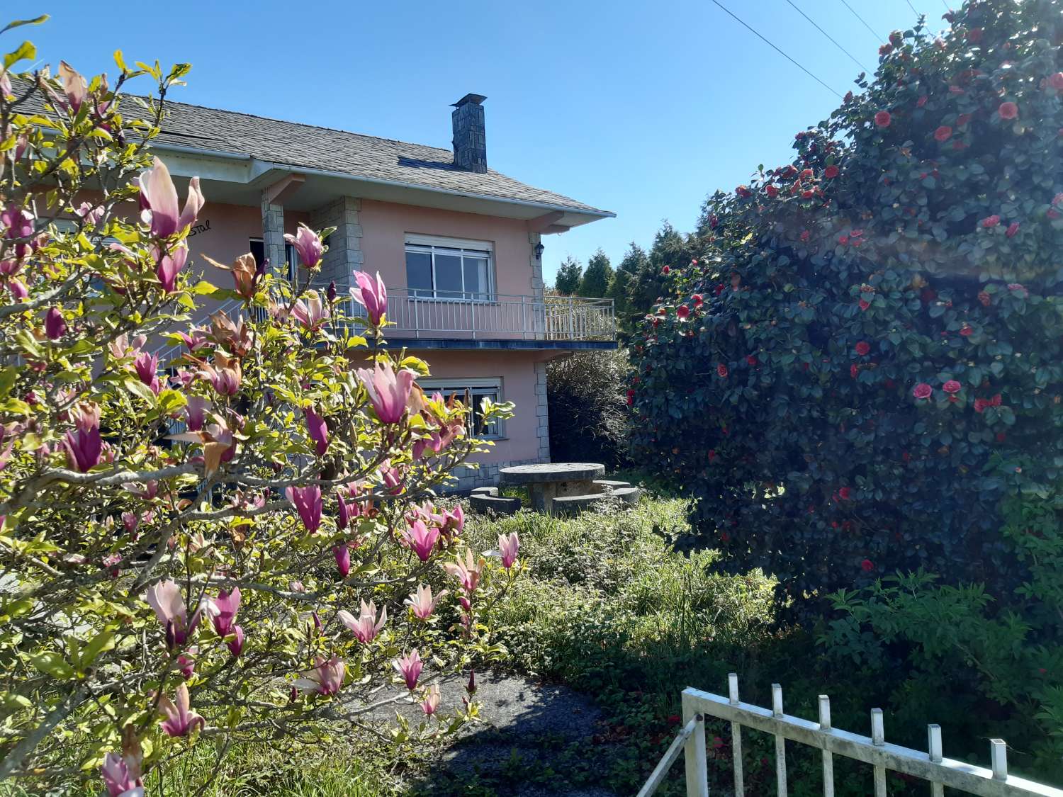 En venta gran casa y finca en A Capela.