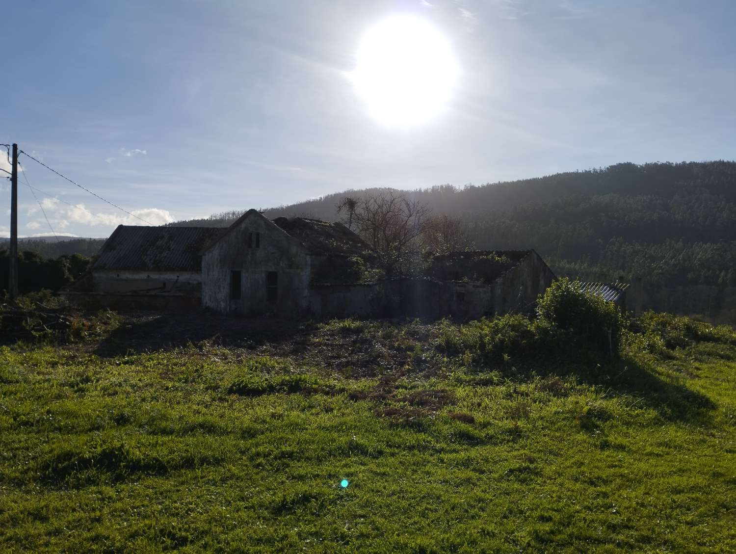 En venta gran finca en San Román, Cedeira.