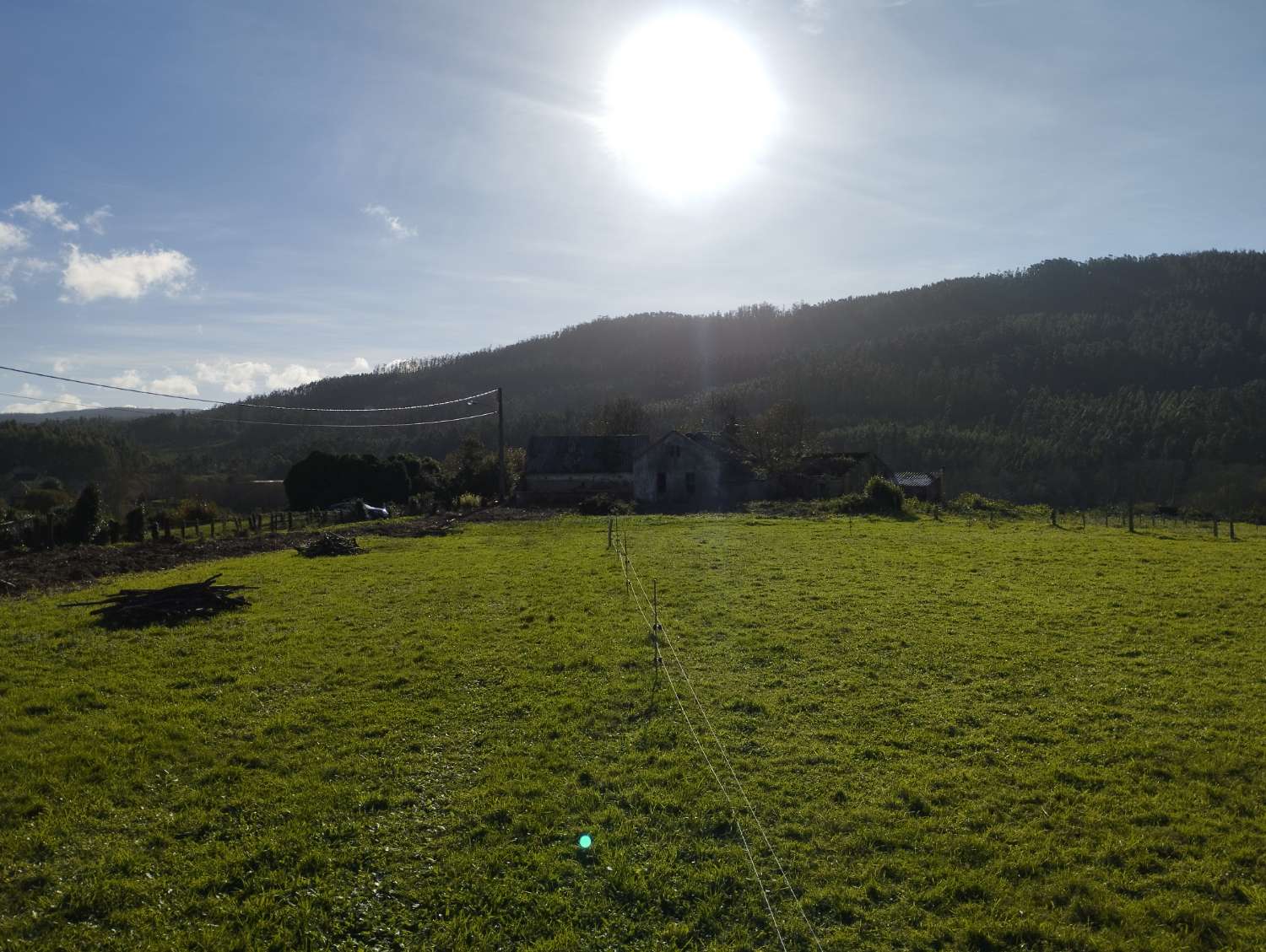 En venta gran finca en San Román, Cedeira.