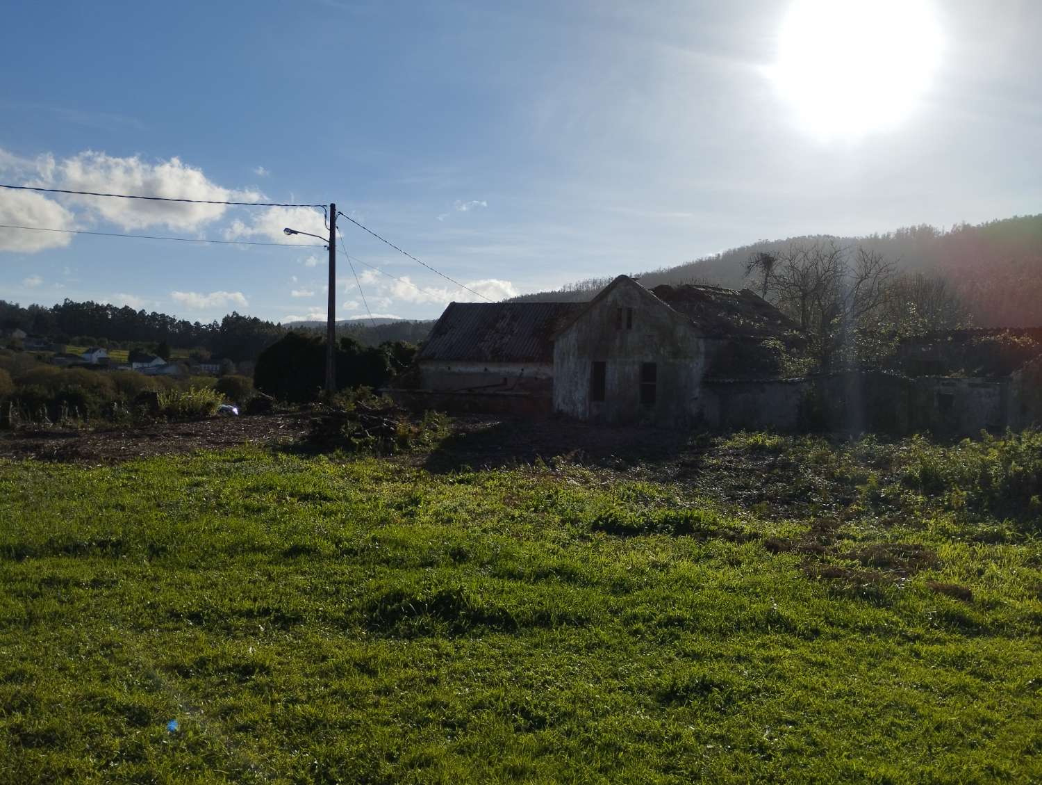 En venta gran finca en San Román, Cedeira.