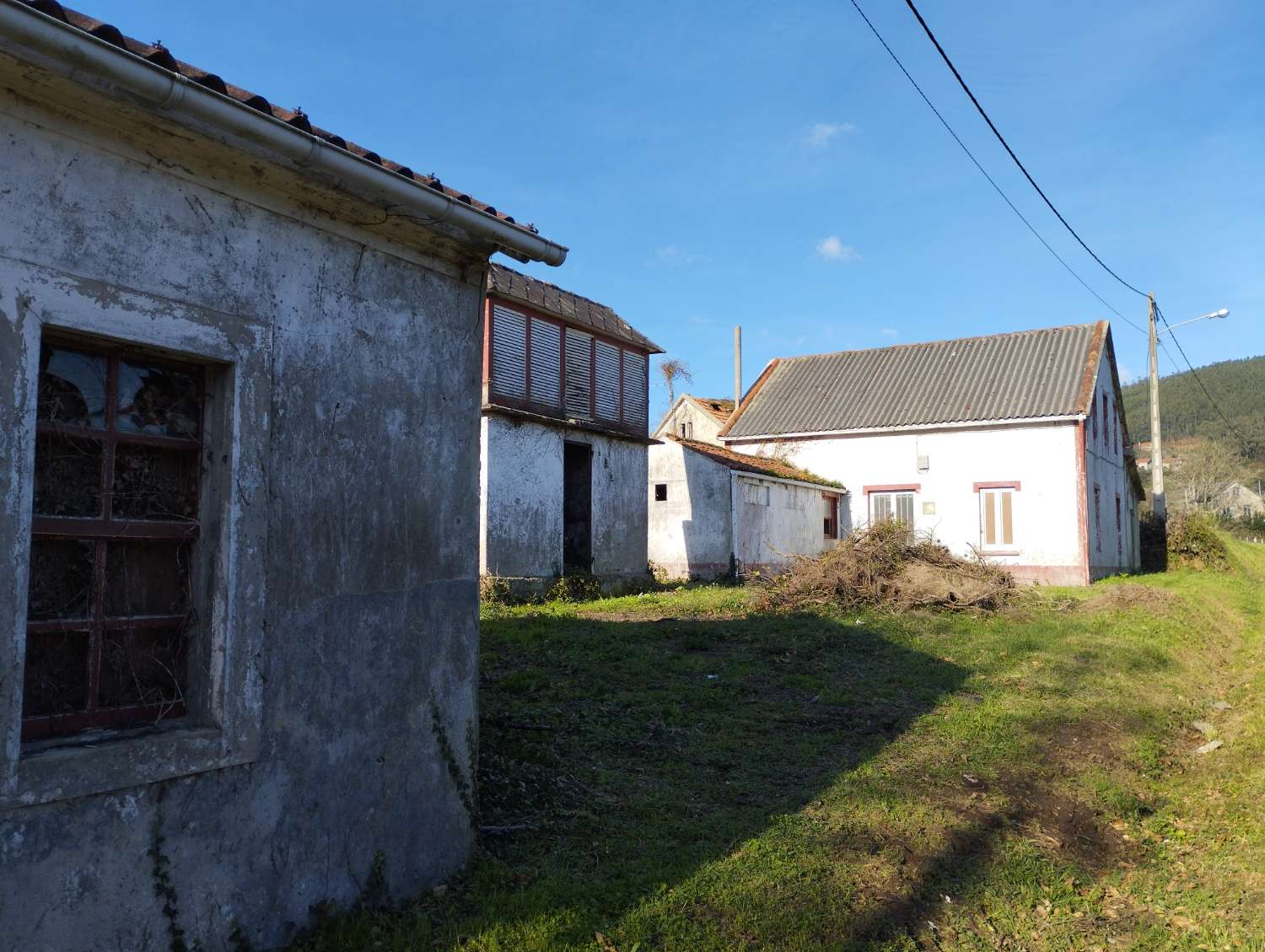 En venta gran finca en San Román, Cedeira.