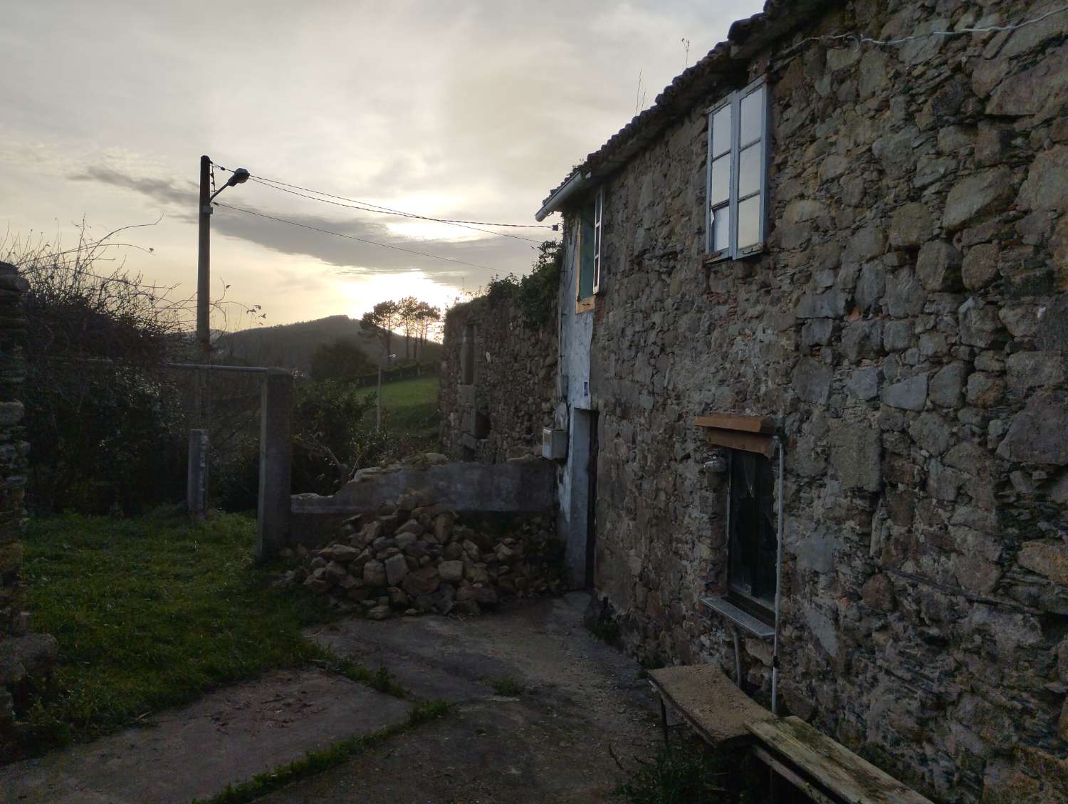Casa en venta para rehabilitar en Montefaro, Valdoviño.