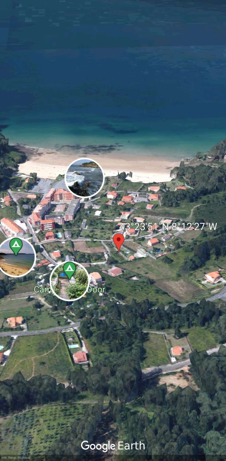 FINCA URBANA Y EDIFICABLE EN PLAYA DE BER, PONTEDEUME